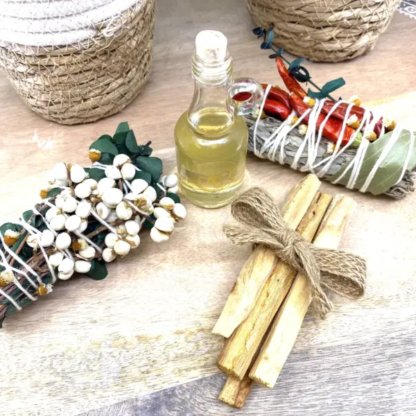 Fireside Chat Smudge Kit, Natural Incense Gift Set - Image 3