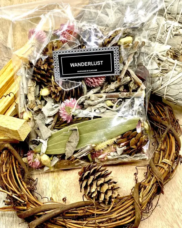 Wanderlust, Wildflower & Sage, Naturally Scented, Loose Dried Flowers, Flower Confetti, Potpourri, 2 oz - Image 4
