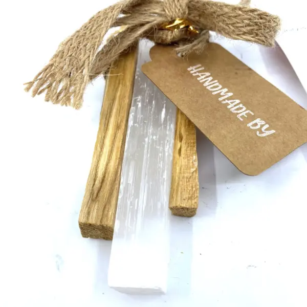 Uplifting Bundle, Palo Santo & Selenite Wand - Image 6