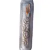 Mezuzah case 10 cm silver and gold