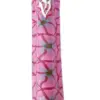 Polymer clay judaica mezuzah pink floral