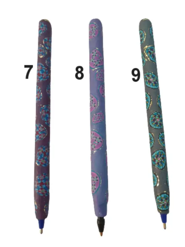 Polymer Clay Pens- Gifts, Assorted Colors 7-8-9