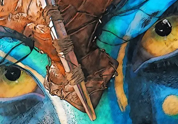 Avatar Large Print, Avatar Art, Neytiri Poster, Neytiri Sketch Art, Avatar HQ cotton paper print, Avatar Paper Print, Avatar Watercolor - Image 4