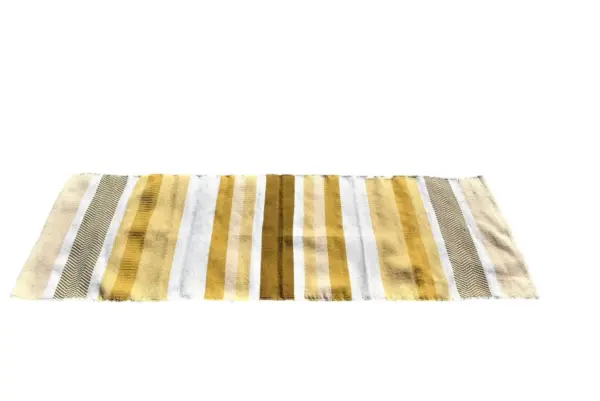 Handwoven cotton Floor Yoga Meditation Prayer Rug - Image 3