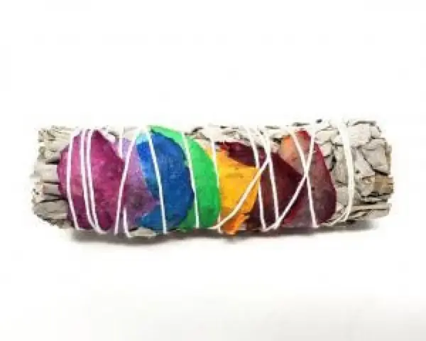 7 Chakra White Sage Smudging Herbs - Image 2