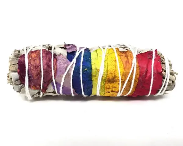 7 Chakra White Sage Smudging Herbs - Image 3