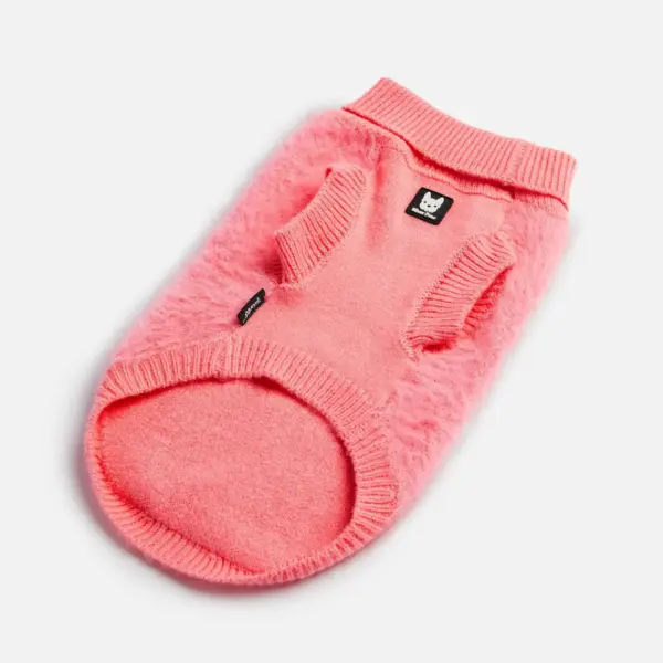 Fifi Dog Sweater Soft & Fuzzy Mock Neck Sweater for Small Dogs - Image 4