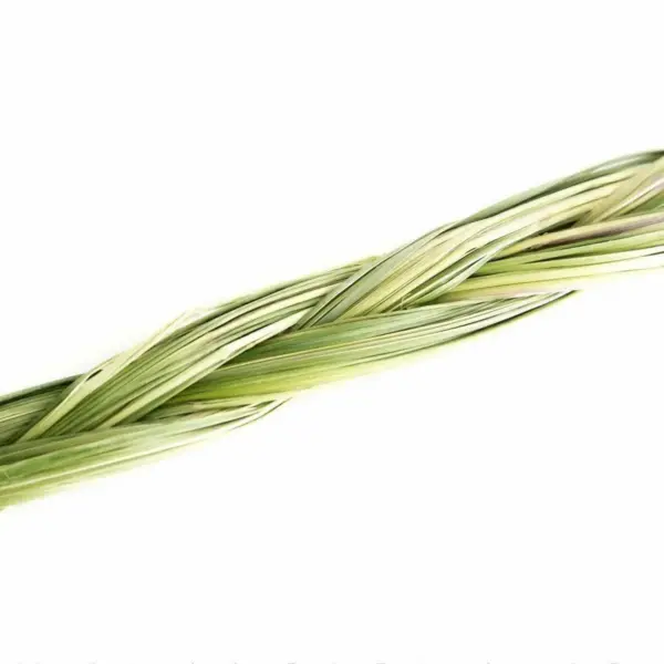 Smudging Herbs - Sweet Grass Braid - Image 2