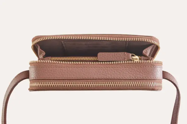 Zip Around Crossbody Pebble - Image 8