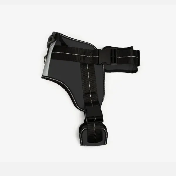 Heavy Duty Dog Harness Black | Adjustable, Durable & Reflective - Image 3