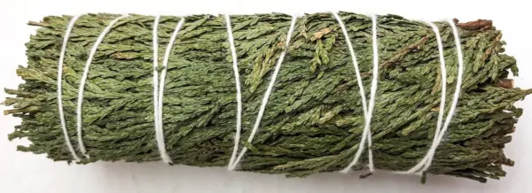 Smudging Herbs - Cedar Smudge Stick - 2 Mini Bundles - Image 2