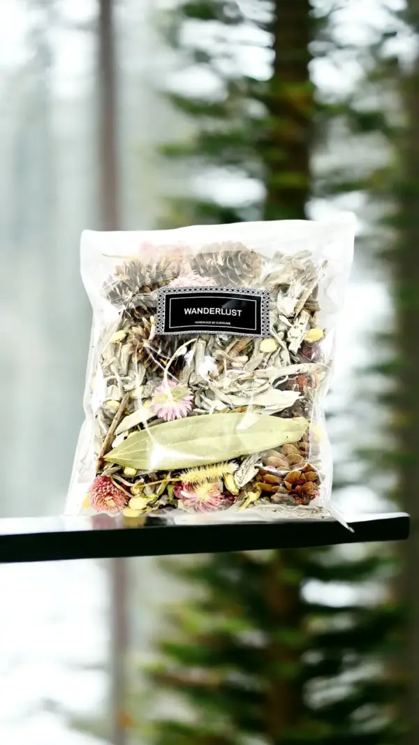 Wanderlust, Wildflower & Sage, Naturally Scented, Loose Dried Flowers, Flower Confetti, Potpourri, 2 oz - Image 2