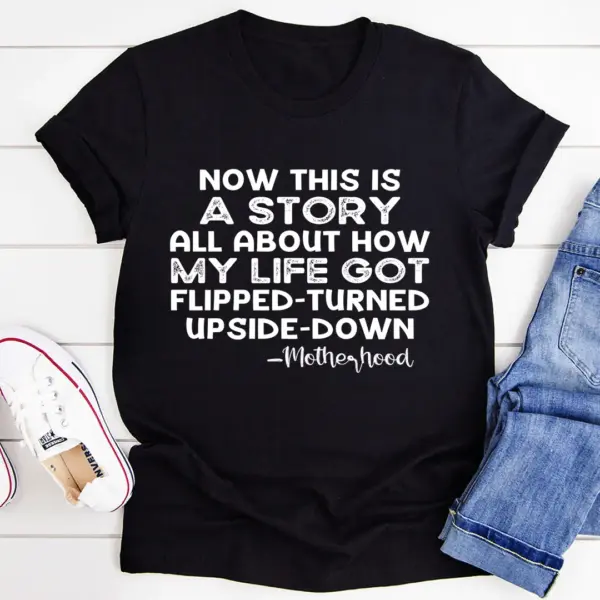 A Story About Motherhood T-Shirt - Image 2