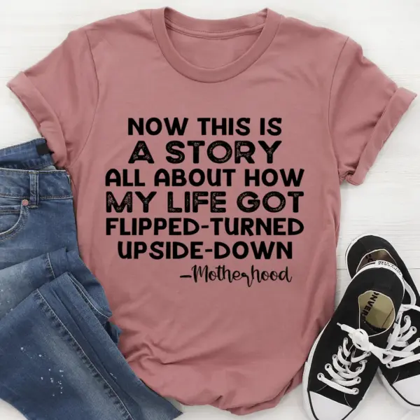 A Story About Motherhood T-Shirt - Image 3
