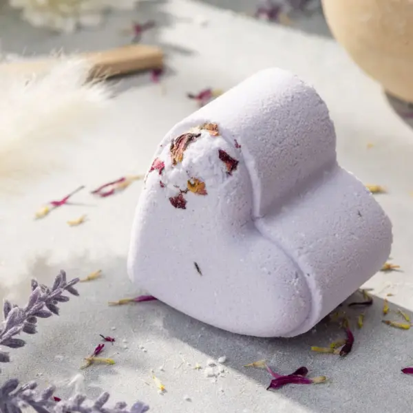 Set of 5 Heart Shaped Shower Steamers Package - in a Gift Box - Can be personalized - Image 6