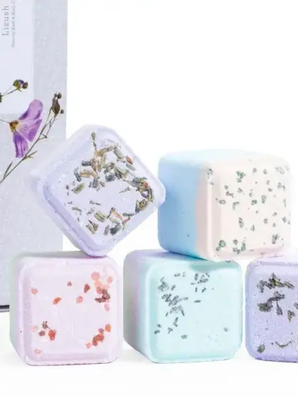 Mixed scents Shower Steamers Gift Set - 5 Big Fizzies, Cheer Up Package