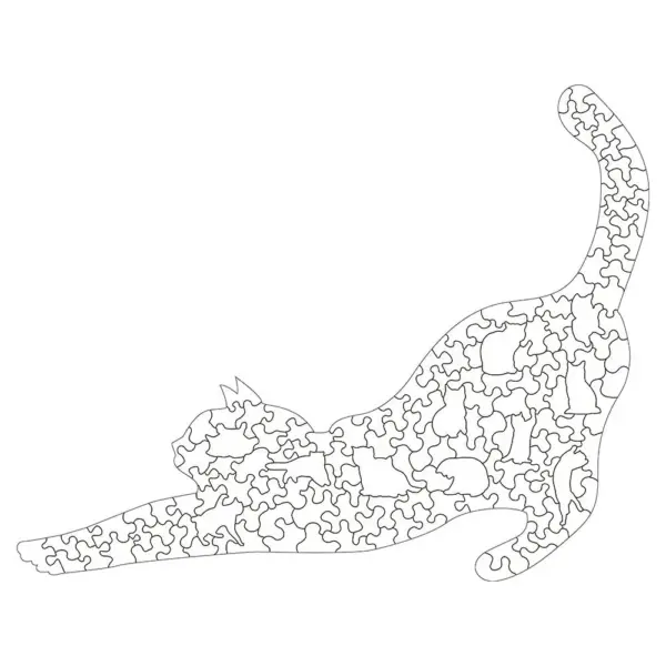 Lifemax Animal Jigsaw Puzzle: Cat - Image 2