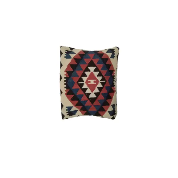 Kilim Handwoven Coffee Bean Cushion Cover - Image 3