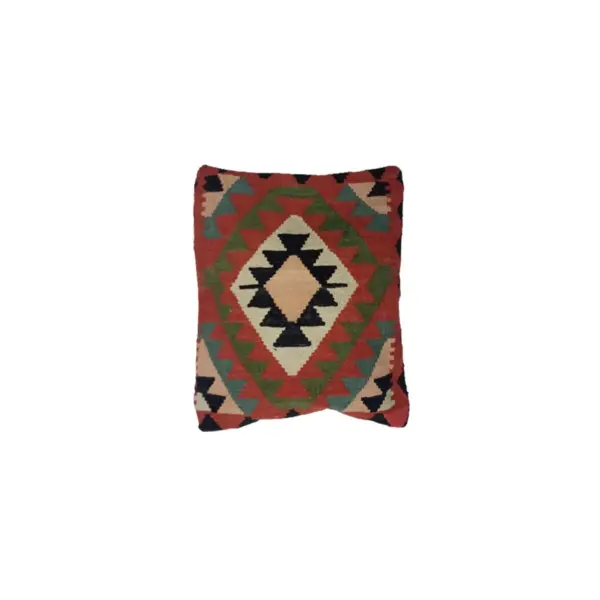 Kilim Handwoven Copper Canyon Cushion Cover - Image 3