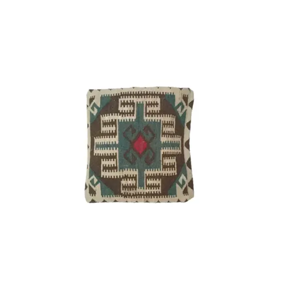 Kilim Handwoven Axolotl Cushion Cover - Image 3