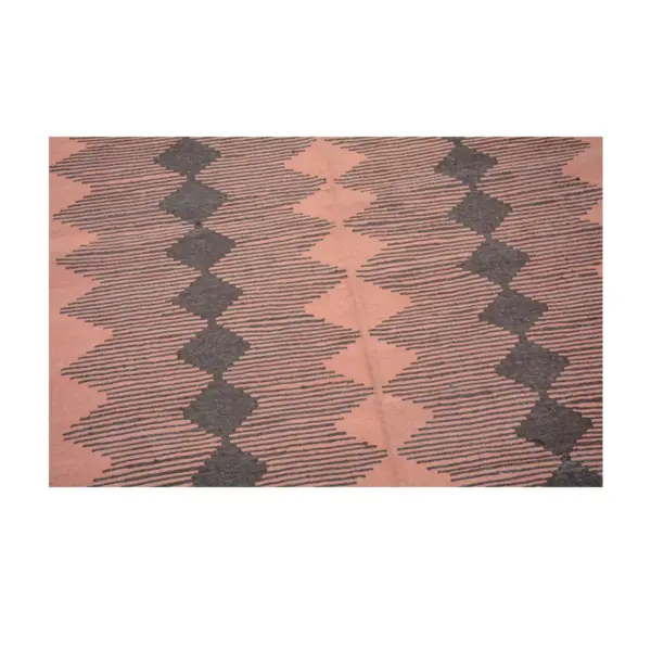 Modern Petite Orchid Kilim Rug - Image 5
