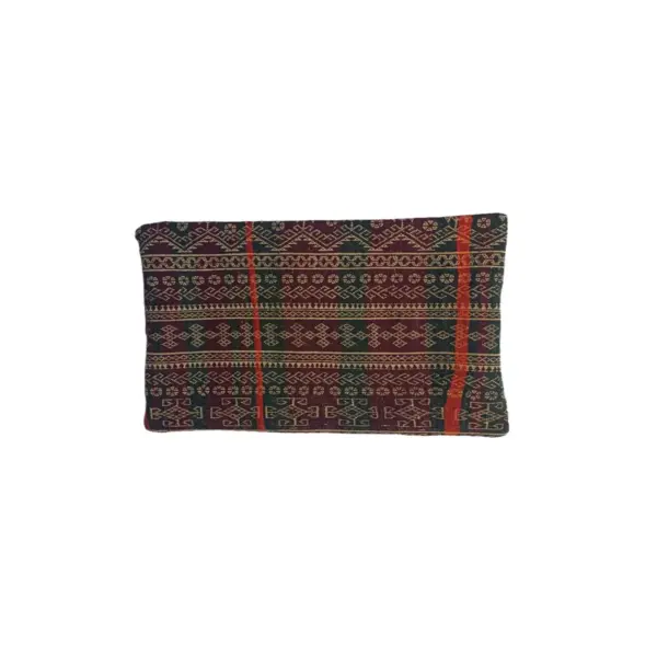 Baluchi Kilim Handwoven Sandstone Cushion Cover - Image 3