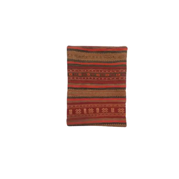 Baluchi Kilim Handwoven Spicy Mix Cushion Cover - Image 2