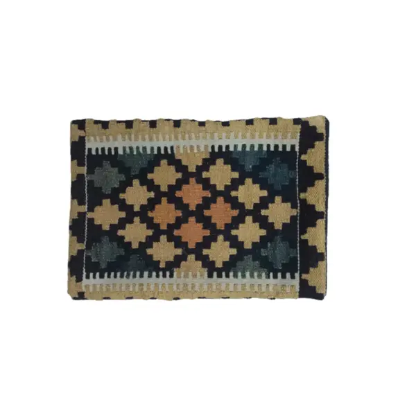 Kilim Handwoven Barley Corn Cushion Cover - Image 3