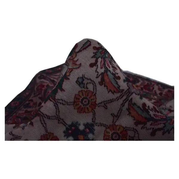 Overdyed Vintage Pink Oriental Rug - Image 10