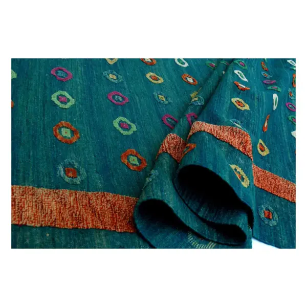 Berjista Woolen Tiber Kilim Rug - Image 5