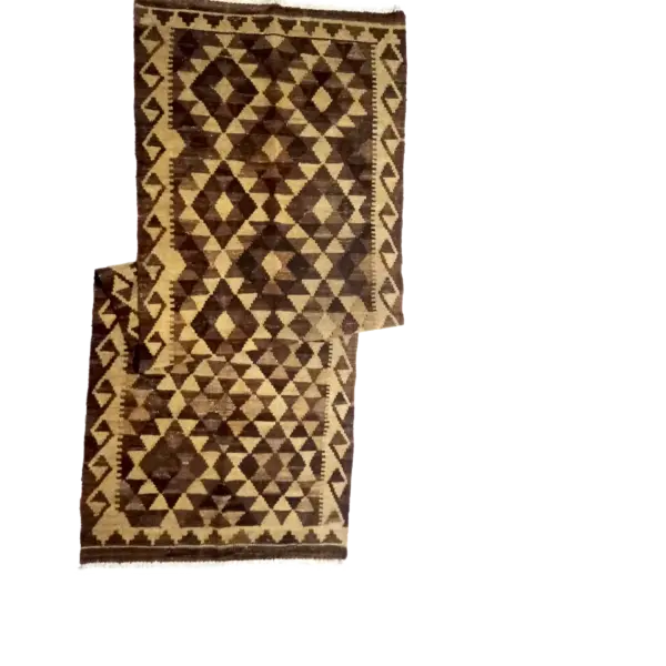 Scandi Brown Tumbleweed Kilim Runners