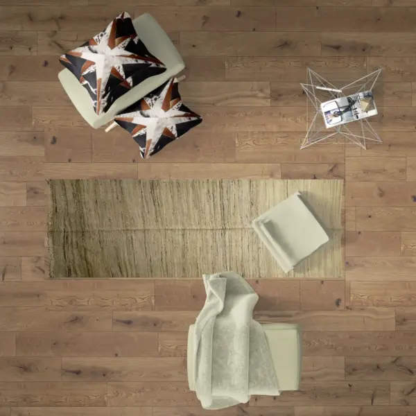 Scandi Brown Tumbleweed Kilim Runners - Image 4