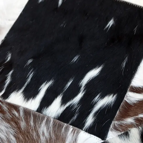Cowhide Leather Handmade Couch Cushion Cover - Image 2
