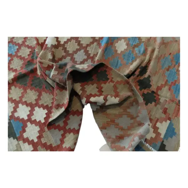 Handmade Harvest Gold Kilim Rug - Image 3