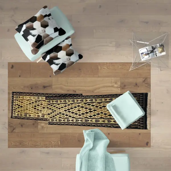 Geometric Potters Clay Kilim Runner - Image 2