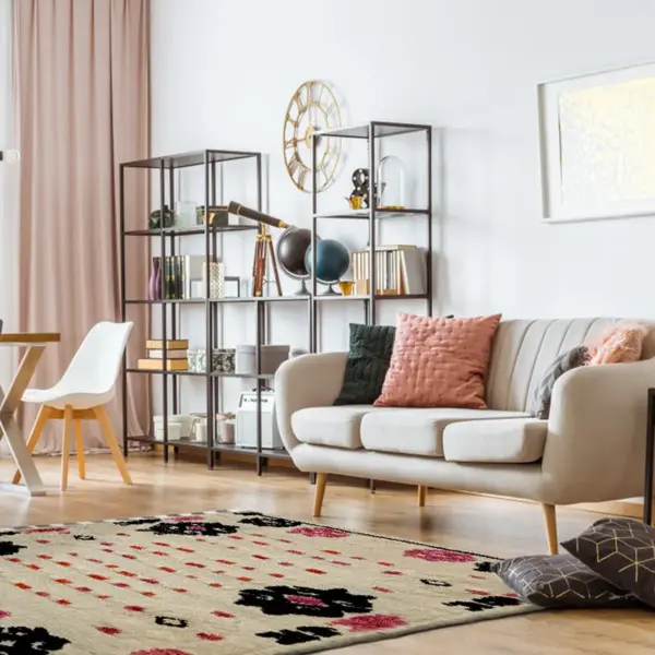 IKAT Nomadic Floral Kilim Rugs - Image 2