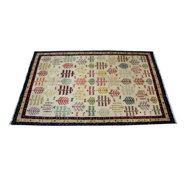 Handknotted Natural Gabbeh Rug - Image 2