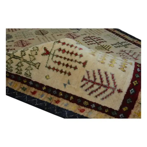 Handknotted Natural Gabbeh Rug - Image 5