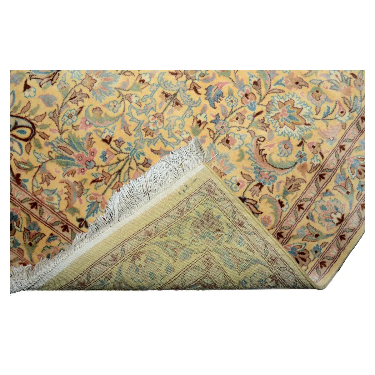 Isfahan Hand knotted Clay Creek Woolen Rug - Image 4