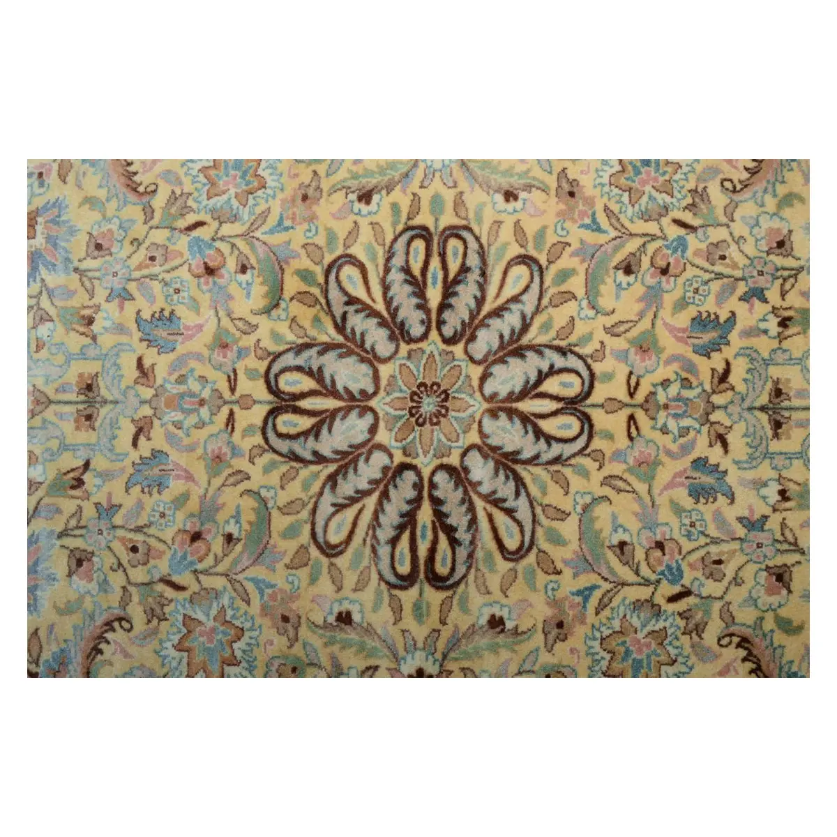 Isfahan Hand knotted Clay Creek Woolen Rug - Image 5