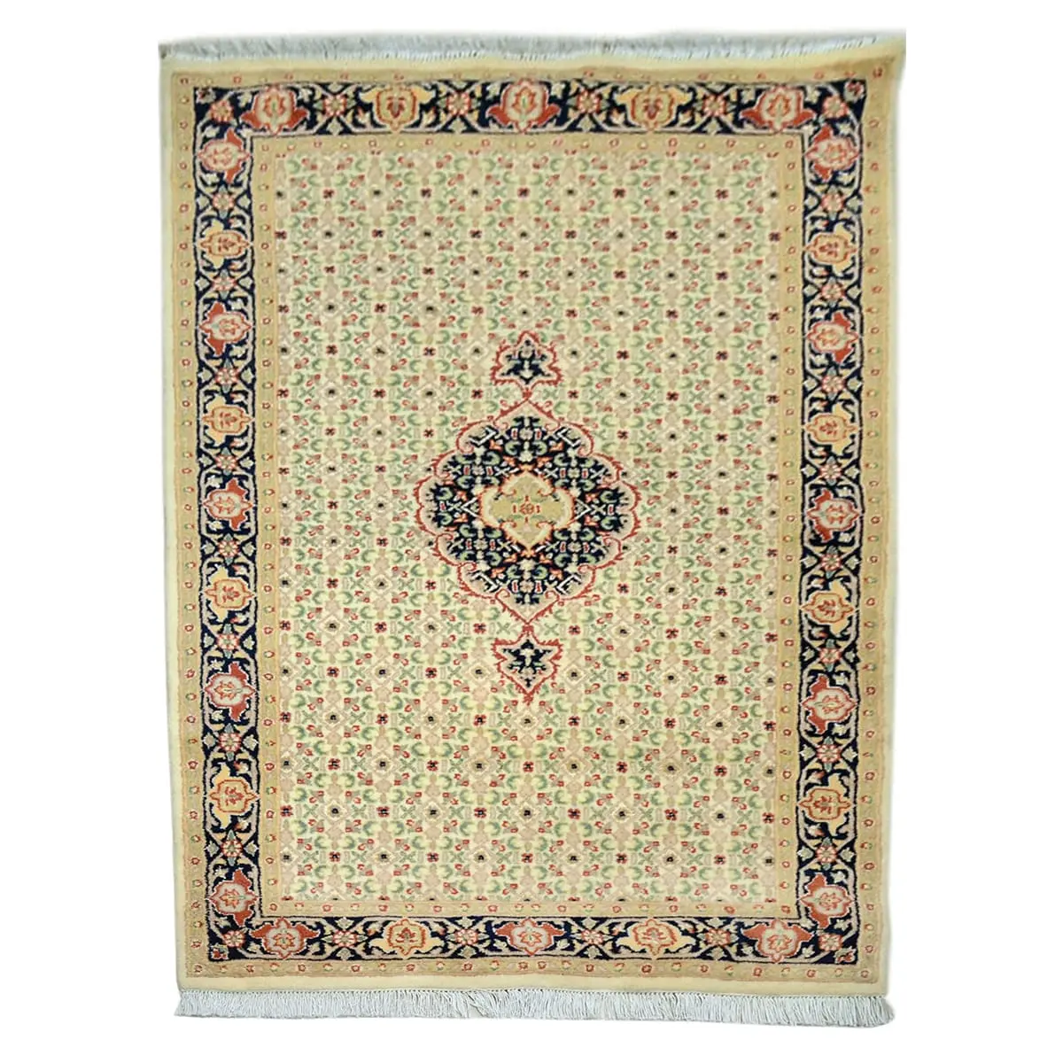 Bajar Hand knotted Grain Brown Area Rug - Image 2