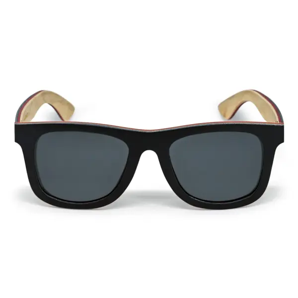 Canadian multi layer black maple wood sunglasses - Image 2