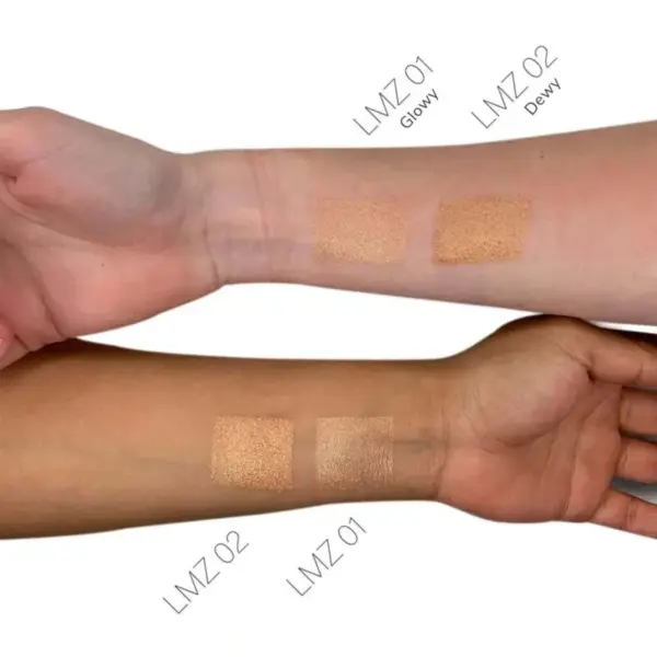 Luminizing Face, Eye, Body Powder - Glowy LMZ01 | Paraben Free, Vegan - Image 4