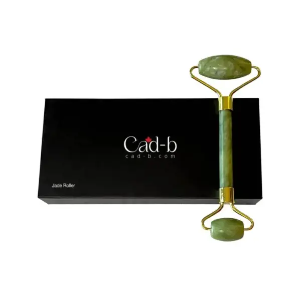 Jade Facial Roller | Cruelty Free, Organic, Paraben Free, Vegan - Image 2