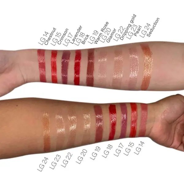 Lip Gloss - Brick LG18 | Vegan, Paraben Free, Shimmer & Natural Finish - Image 3