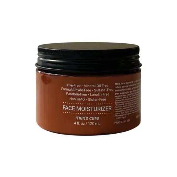 Men's Face Moisturizer | Cruelty Free, Organic, Vegan, Paraben Free - Image 3