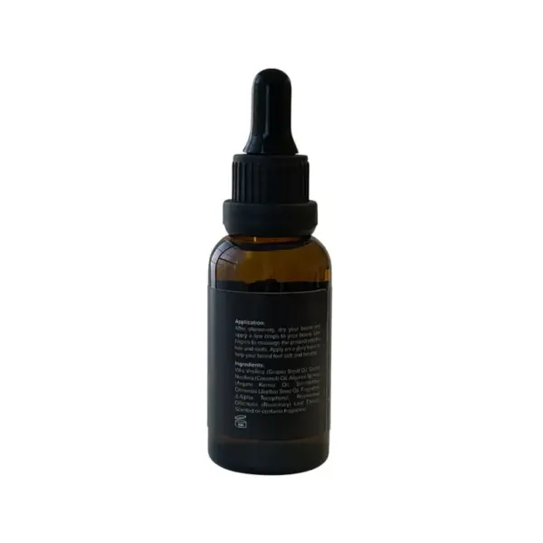 Classic Beard Oil - Classic | Vegan, Reduces Beard Itch - Image 3