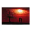 Couple Love Flag Tapestry wall hanging