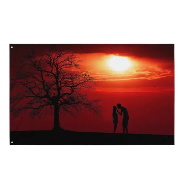 Couple Love Flag Tapestry wall hanging