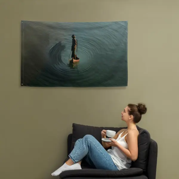 Fisherman Flag Tapestry wall hanging - Image 4